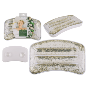 OOTB Badewannenkissen mit Glitter Silver
