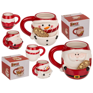 OOTB Dolomite-Becher mit Keksfach Weihnachten
