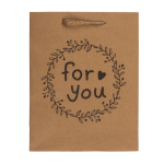 OOTB Kraftpapier-Geschenktüte For you Congrats