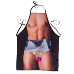 OOTB Küchenschürze Männerkörper mit Plüsch-Penis