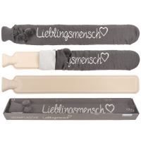 Schlauch-Wärmflasche, Lieblingsmensch,
