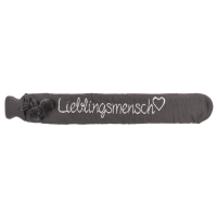 Schlauch-Wärmflasche, Lieblingsmensch,