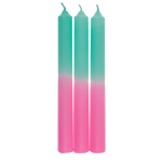 OOTB Stabkerze mit Farbverlauf rosa/mint