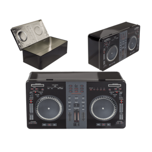 OOTB Rechteckige Metall-Dose DJ Mischpult