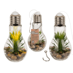 OOTB Glas-Glühlampe mit Metallaufhängung