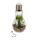 OOTB Glas-Glühlampe mit Metallaufhängung