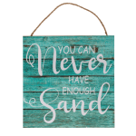 OOTB Holz-Schild You can never have enough sand