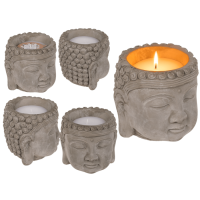 OOTB Kerze Buddha-Kopf ca.135 x 13 cm