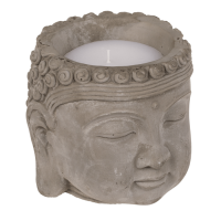OOTB Kerze Buddha-Kopf ca.135 x 13 cm