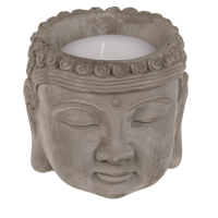 OOTB Kerze Buddha-Kopf ca.135 x 13 cm