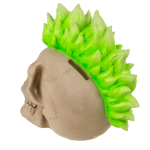 OOTB Spardose mit Schloss Totenkopf Punk