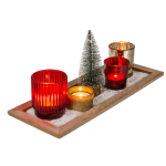 OOTB Kerzenhaltertset Christmas mit 4 Dekogläsern