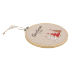 OOTB Runder Holzrahmen mit Jutebezug Christmas Time
