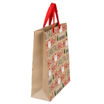 OOTB Papier-Geschenktüte Ho Ho Ho