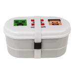 OOTB Brotdose Minecraft mit 2 Fächern