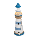 OOTB Holz-Leuchtturm mit LED