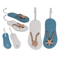 Holz-Garderobenhaken, Flip Flop,