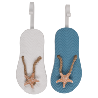 Holz-Garderobenhaken, Flip Flop,