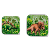Brotdose, Dinosaurier, 4er Set,