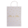 OOTB Weiße Papier- Geschenktüte Mr & Mrs mit goldenen