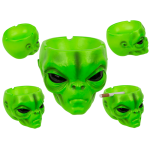 OOTB Aschenbecher Alien Kopf ca. 10 x 7 cm
