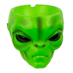 OOTB Aschenbecher Alien Kopf ca. 10 x 7 cm