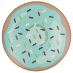 OOTB Tischset Donut D: ca. 38 cm