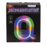OOTB Neon-Leuchtbuchstabe Q Höhe:16 cm