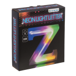 OOTB Neon-Leuchtbuchstabe Z Höhe:16 cm
