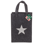 OOTB Graue Geschenktasche X-mas Greetings aus Filz