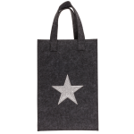 OOTB Graue Geschenktasche X-mas Greetings aus Filz
