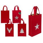 OOTB Rote  Geschenktasche X-mas Greetings aus Filz