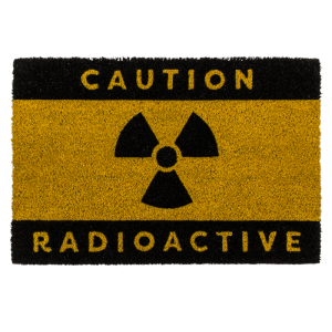 OOTB FußmatteCaution - Radioactive ca. 60 x 40 cm