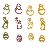 Hartweizengrießnudeln "OSTERN", mit Kurkuma,