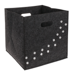 OOTB Filz-Aufbewahrungsbox Hundepfoten/Katzenpfoten