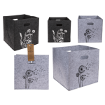 OOTB Filz-Aufbewahrungsbox Löwenzahn/Wildblumen