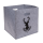 Filz-Aufbewahrungsbox, Hirsch/Hirschkopf,