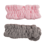 OOTB Textil-Haarband Flauschige Schleife