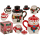Becher, Funny Snowman, mit Deckel,
