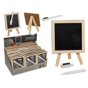 OOTB Mini-Magnettafel Retro mit Stift und Ständer