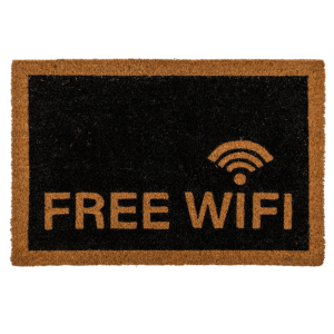 OOTB Fußmatte Free Wifi ca. 60 x 40 cm