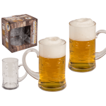 OOTB Doppelseitiges Bierglas Before and After
