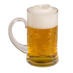 OOTB Doppelseitiges Bierglas Before and After