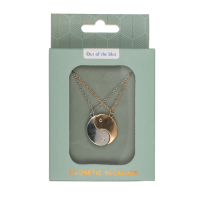 Magnetische Halskette, Ying und Yang,