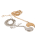 Magnetische Halskette, Ying und Yang,