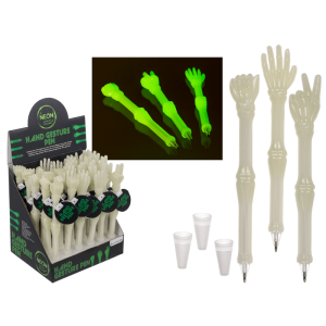 OOTB Kugelschreiber Handgesten Glow in the dark