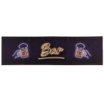 OOTB Bar-Läufer Bier ca. 89 x 25 cm