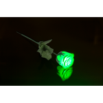 OOTB Weiße Rose mit farbwechselnder LED