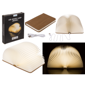 OOTB LED-Stimmungsleuchte Buch ca.17 x 13 cm