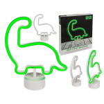 OOTB Neon-Leuchte Dinosaurier 29 x 24 cm